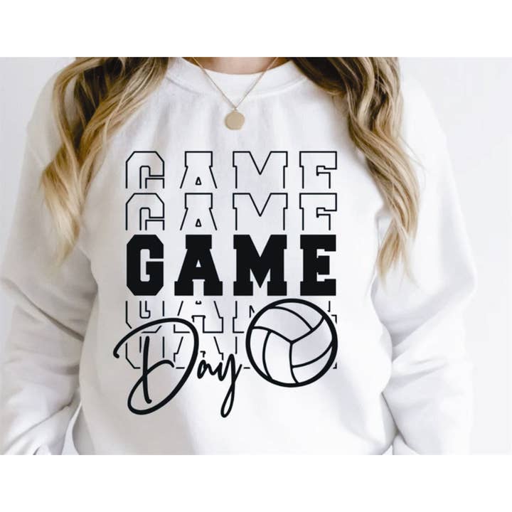 Speldag Volleyboll Crew Sweatshirt för wholesale av Peach Closet