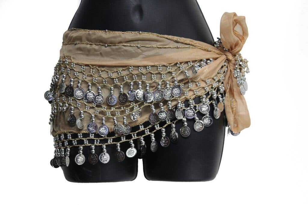 Western Fashion - Wholesale Belt - Women's - 2057 - Coin Sash - 158 coins43