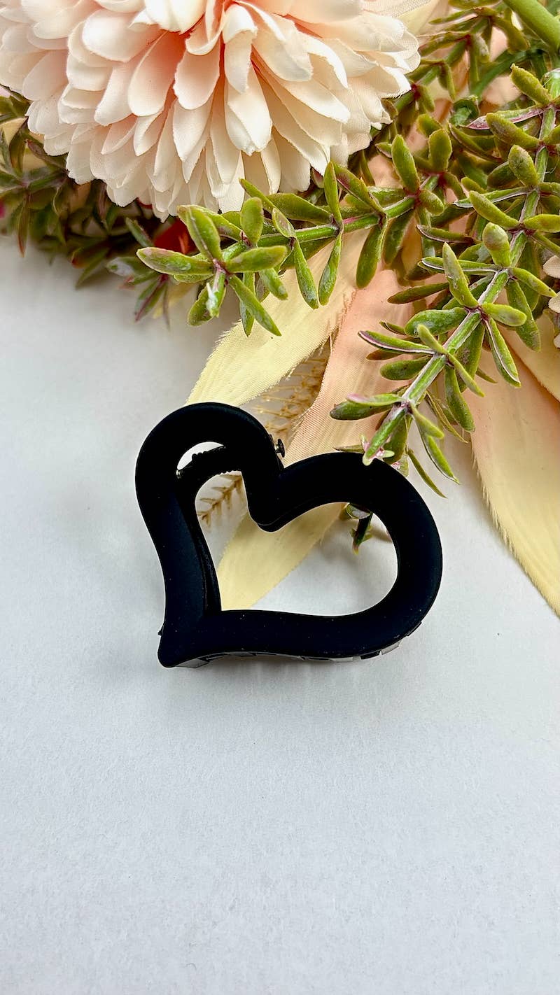 BYREN | ÉLINE L'ATELIER - Wholesale Hair Accessories Set - Women's - Mini heart hair clip 5cm YH400