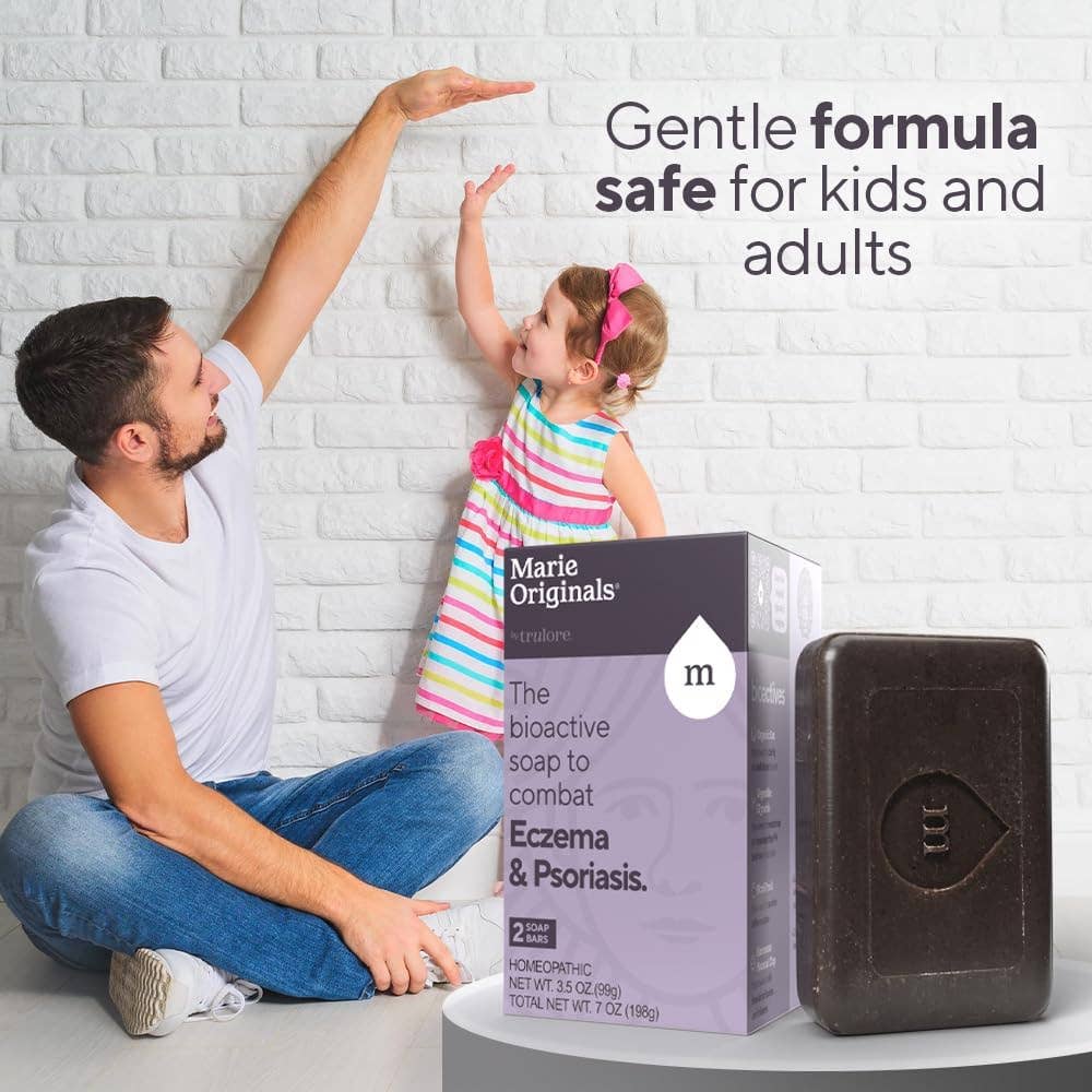 Marie's Original Formulas - Wholesale Eczema Treatment - Eczema & Psoriasis Relief Face & Body Wash Soap 3.5 Oz3