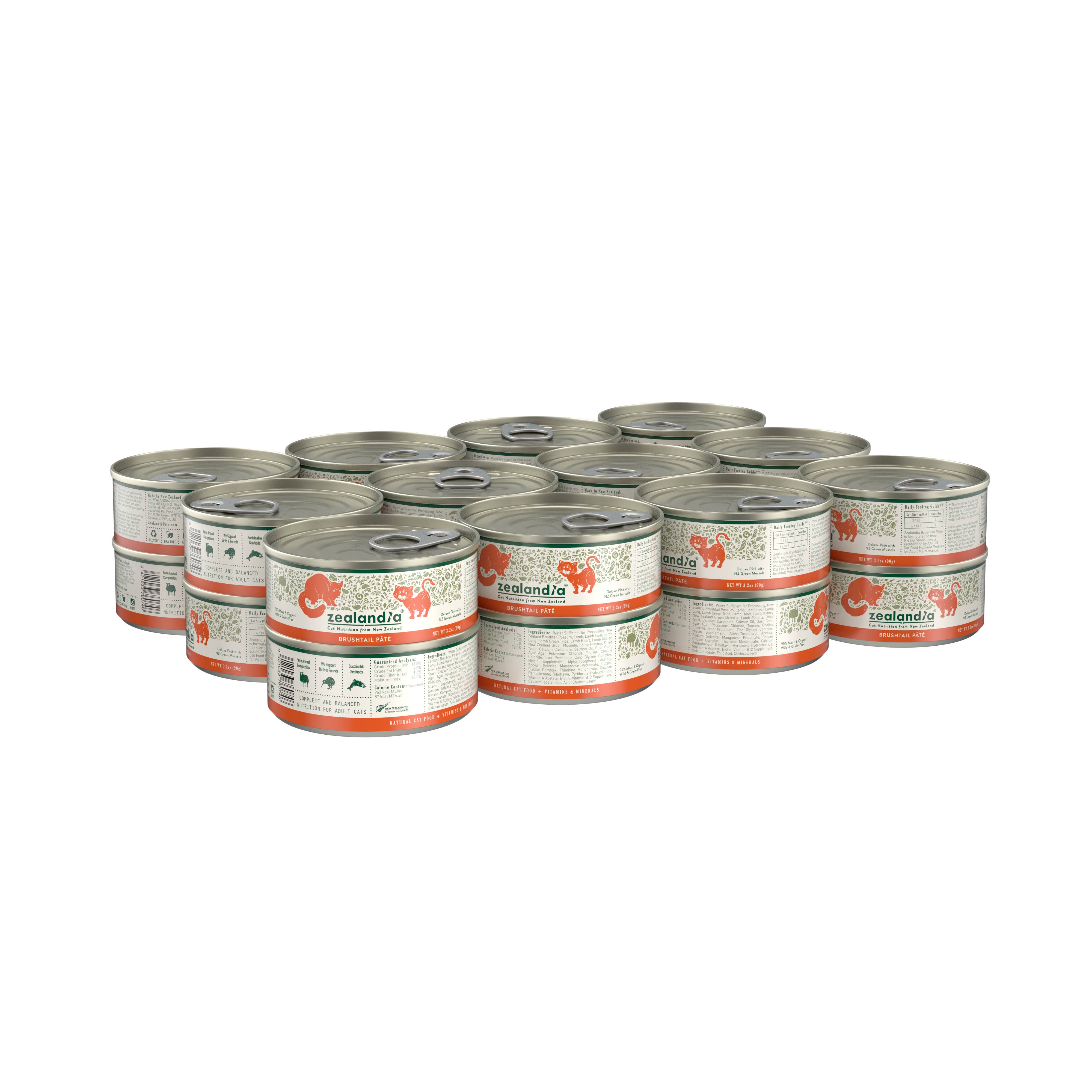 Zealandia Brushtail Pâté Wet Cat Food for wholesale by Zealandia