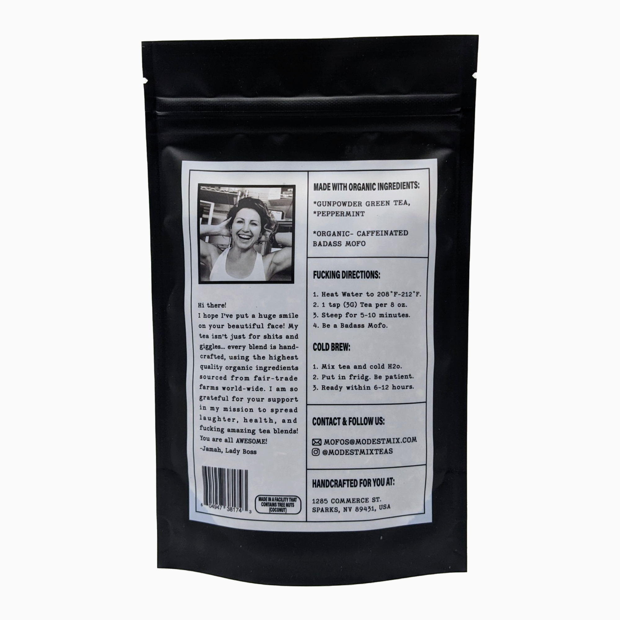 ModestMix Teas – Großhandel Loser Tee – Badass Mofo - 2oz Bio-Losblattbeutel1