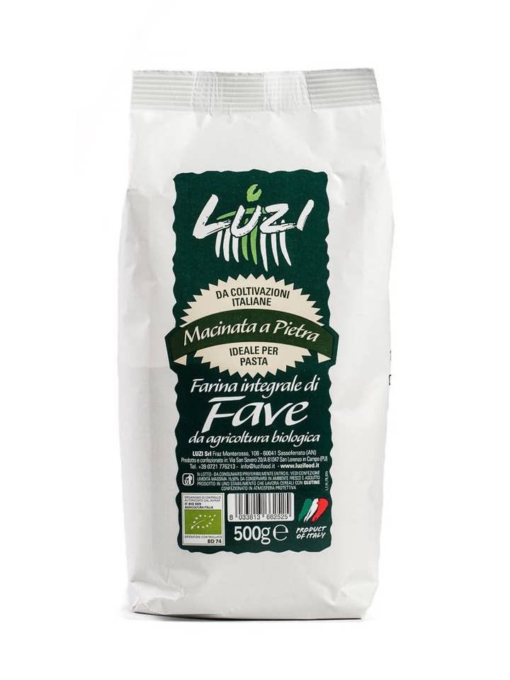 Bio-Steingemahlenes Ackerbohnenmehl für den Großhandel von LUZI srl