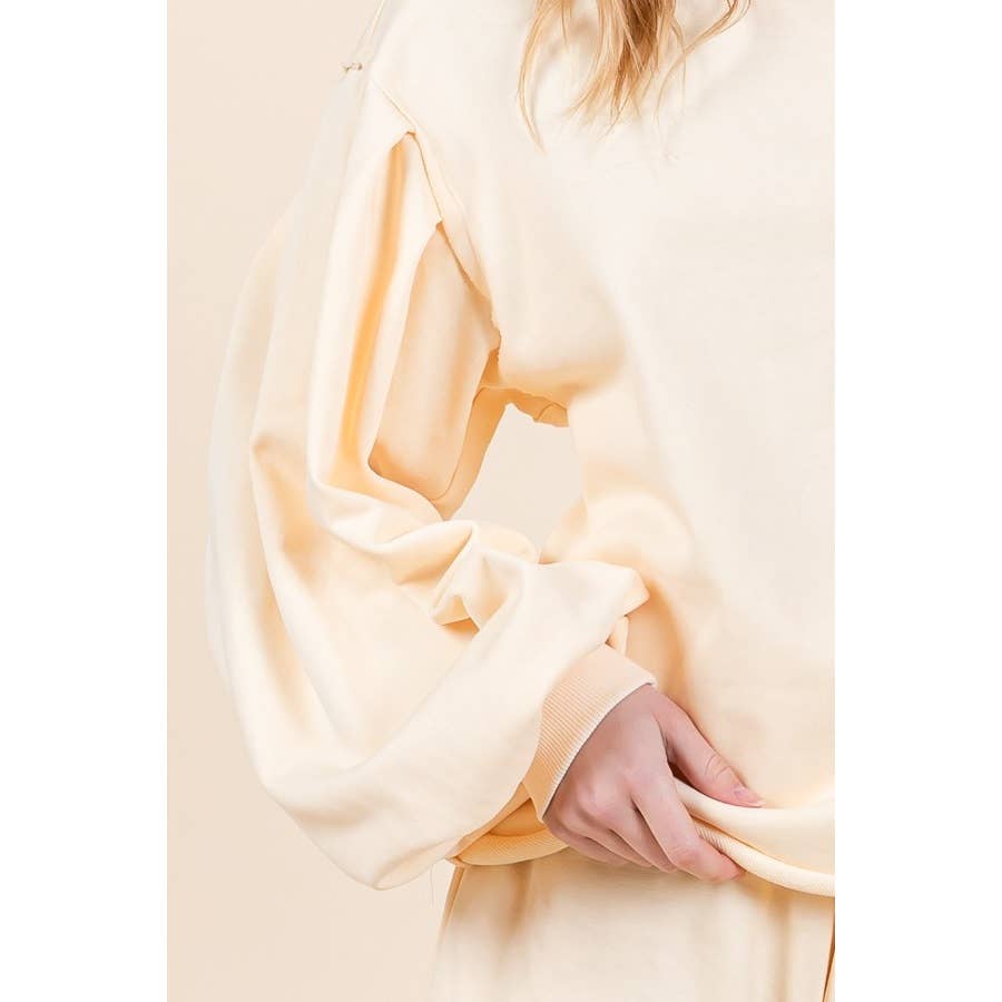 LIME N CHILI – wholesale Top & short set (NOT loungewear) – Women’s – French Terry Sweatshirt and Shorts Set2