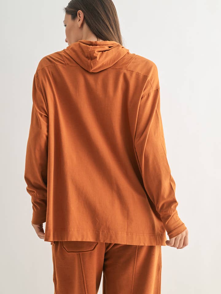 Mono B - Wholesale Hoodie - Women's - Fieldstone Pima Cotton Hoodie1