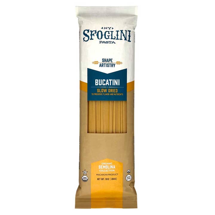 Sfoglini - Wholesale Pasta - Bucatini, Organic Durum Semolina Pasta