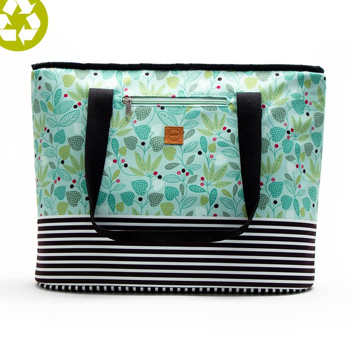The Voluminous Lunch bag isolated for women - Spring Flowers for wholesale by Ketto