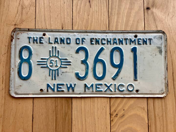 RusticPlates - Wholesale Sign - 1951 New Mexico License Plate