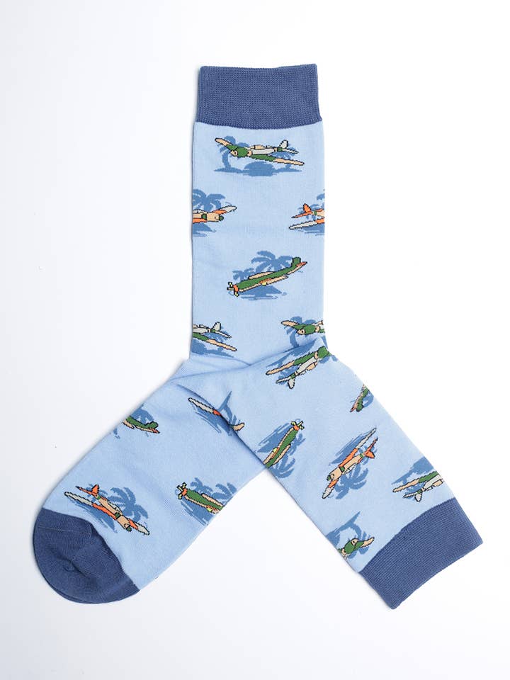 Mens Pearl Harbor Warbirds Tropical Crew Socks and other Purchase Wholesale sock harbor. Free Returns & Net 60 Terms on Faire trending on Faire.