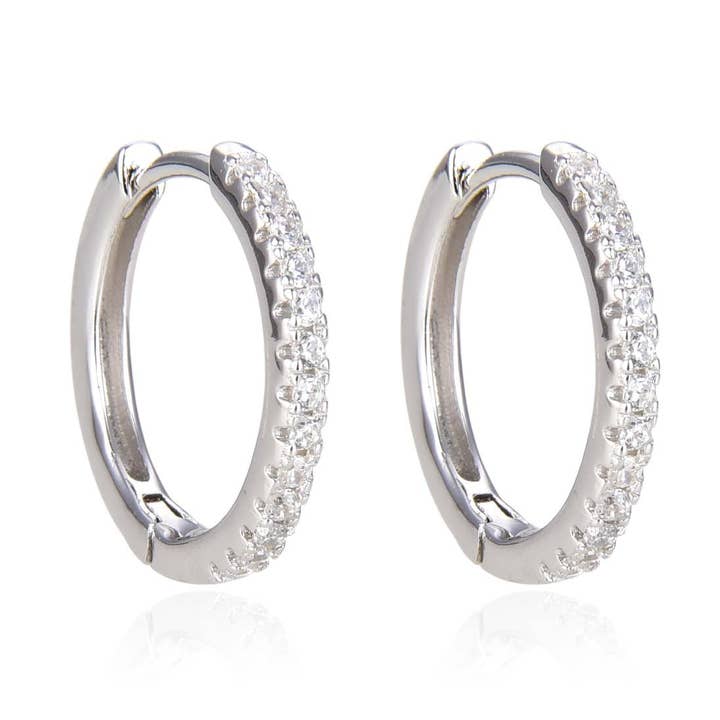 Basic Creole earrings for wholesale by ELLA JEWELS PARIS