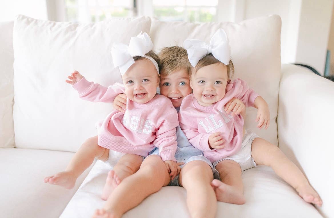 Bits & Bows - Wholesale Sweatshirt - Kids - Lil Sis Sweatshirt (sizes 3m - 4t)1