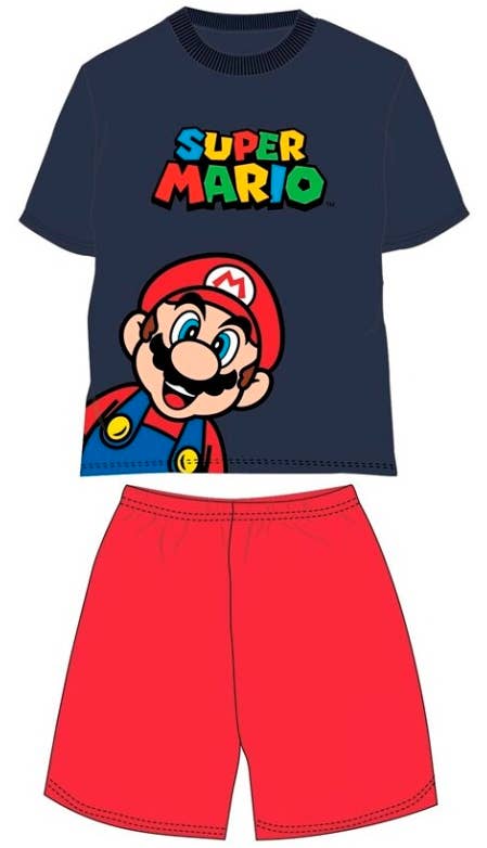 Mastoys, S.L. - Wholesale Sleepwear Set - Kids - Super Mario pajama set - MAR21-1996