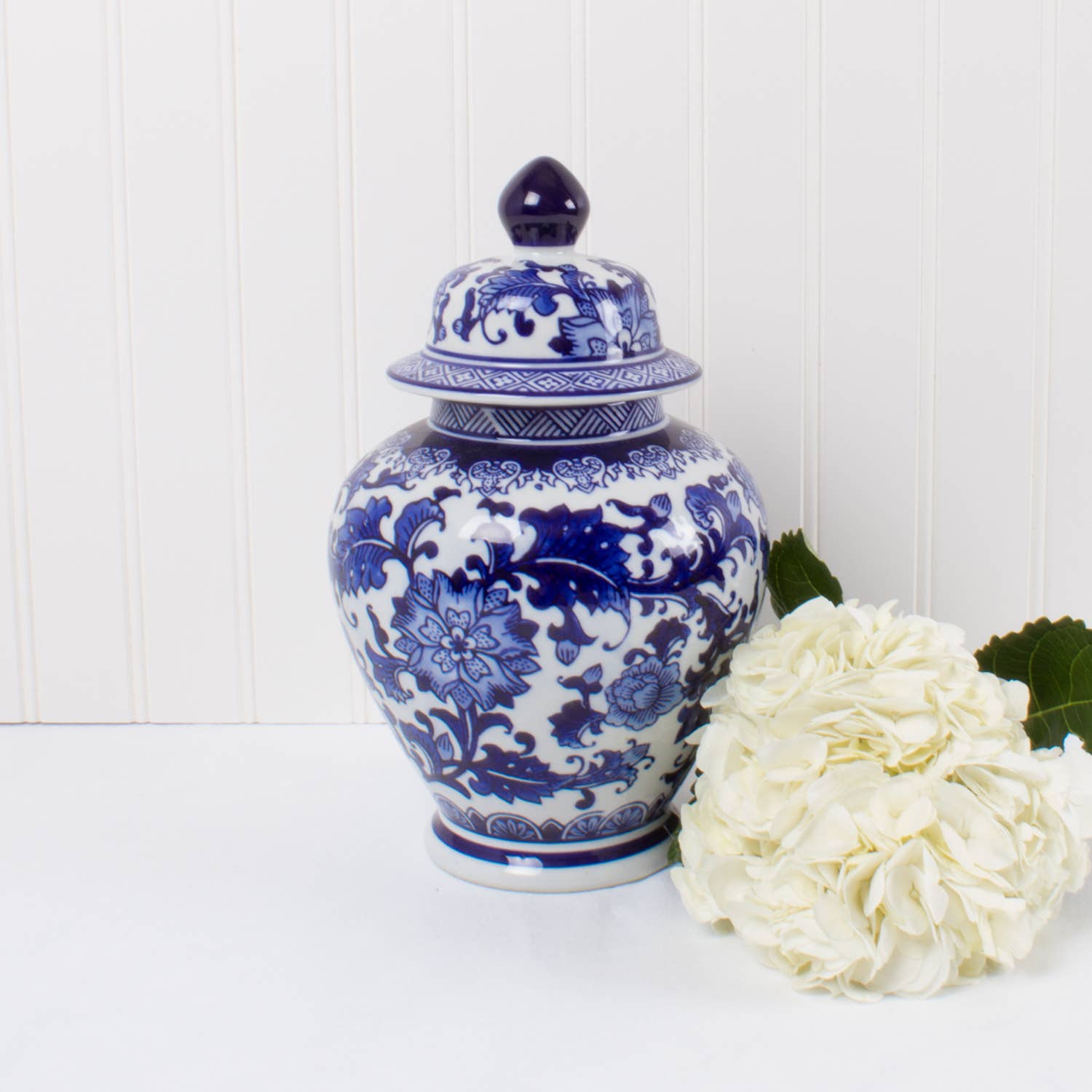 8 Oak Lane - Wholesale Decorative Jar - Porcelain Chinoiserie Ginger Jar - Large2