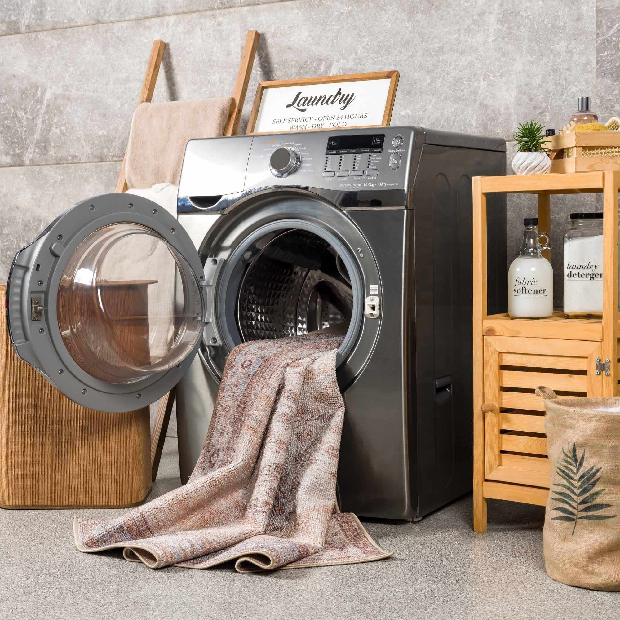 Hauteloom - Wholesale Area Rug - Analu Peach Washable Area Rug22