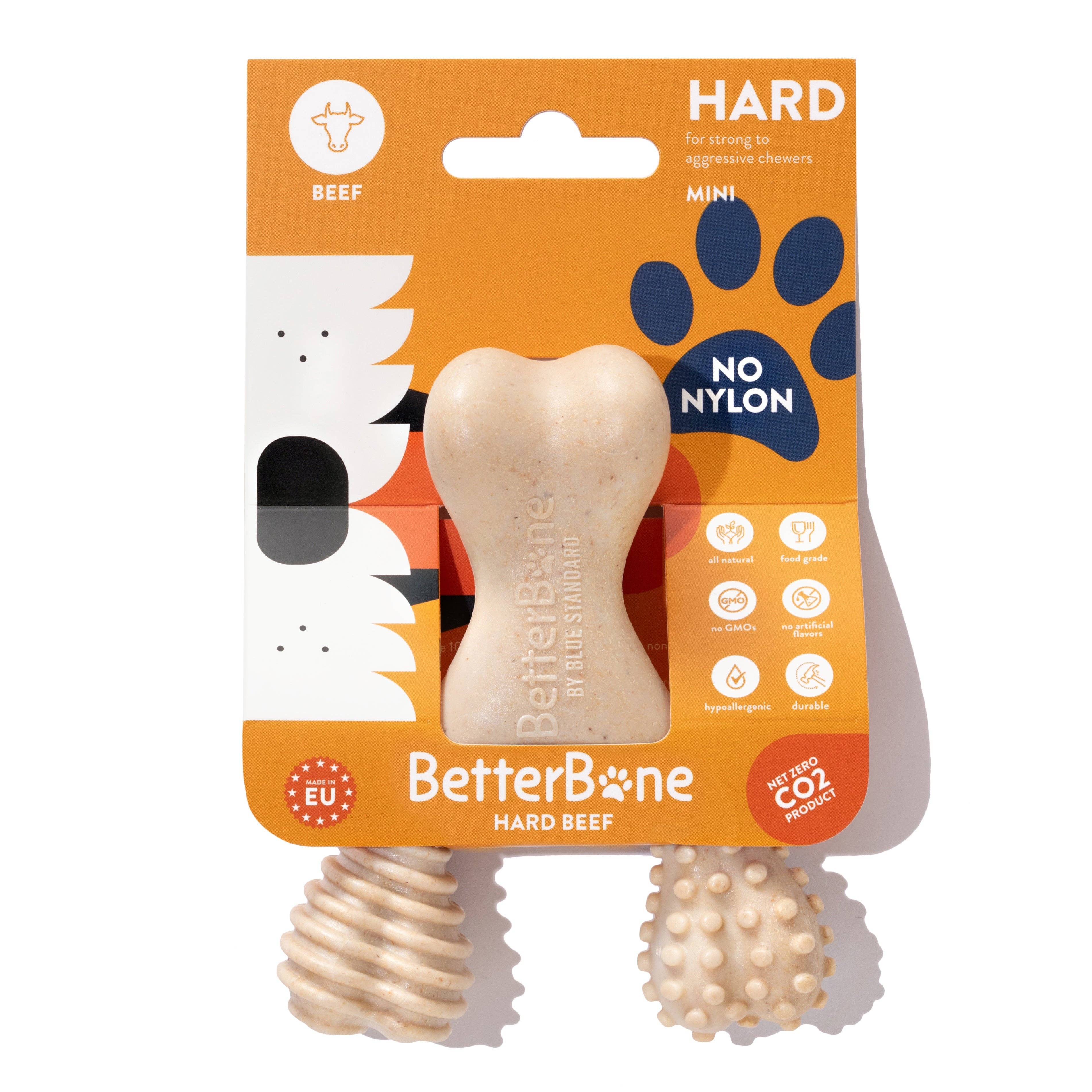 Naomi's Happy Place Shop - Wholesale Pet Chew Toy - Dog - BetterBone HARD CHEW TOY: Natural Ingredients, eco-friendly, and ultra-durable chew for the toughest chewers!5