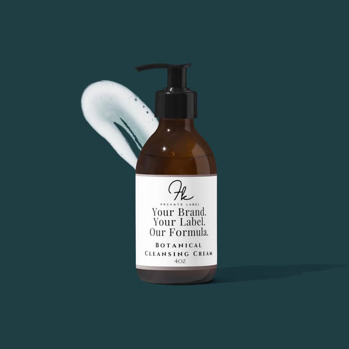 Botanical Cleansing Cream-Green Tea for wholesale by FK Private Label Labs