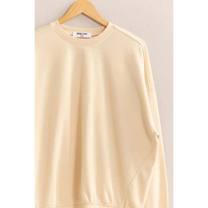 HYFVE - Wholesale Sweatshirt - Women's - DZ24E890-Crewneck Long Sleeve Sweatshirt