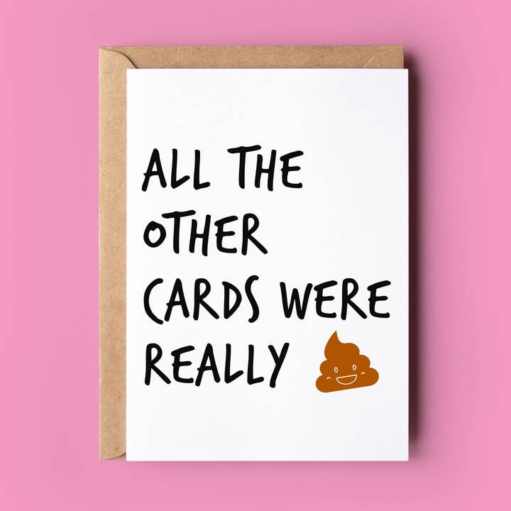 All The Other Cards - Birthday Card for wholesale by Wonky Cards