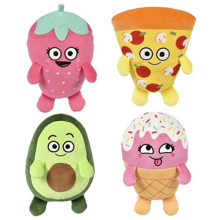 8″ Squishy-Ishies Foodie LLB Plush Toys for wholesale by La Luna Bella - Toys