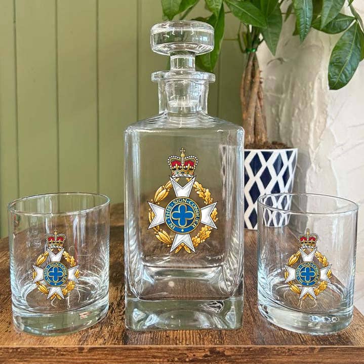 Royal Army Chaplains' Department - Decanter for wholesale by Thecraftyblackdog
