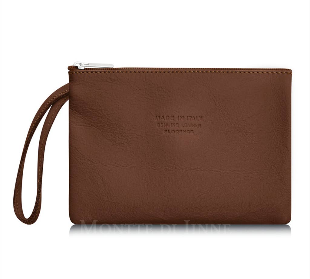 MONTTE DI JINNE – wholesale Wristlet – Italian Handmade Soft Leather Wristlet Coin Purse7