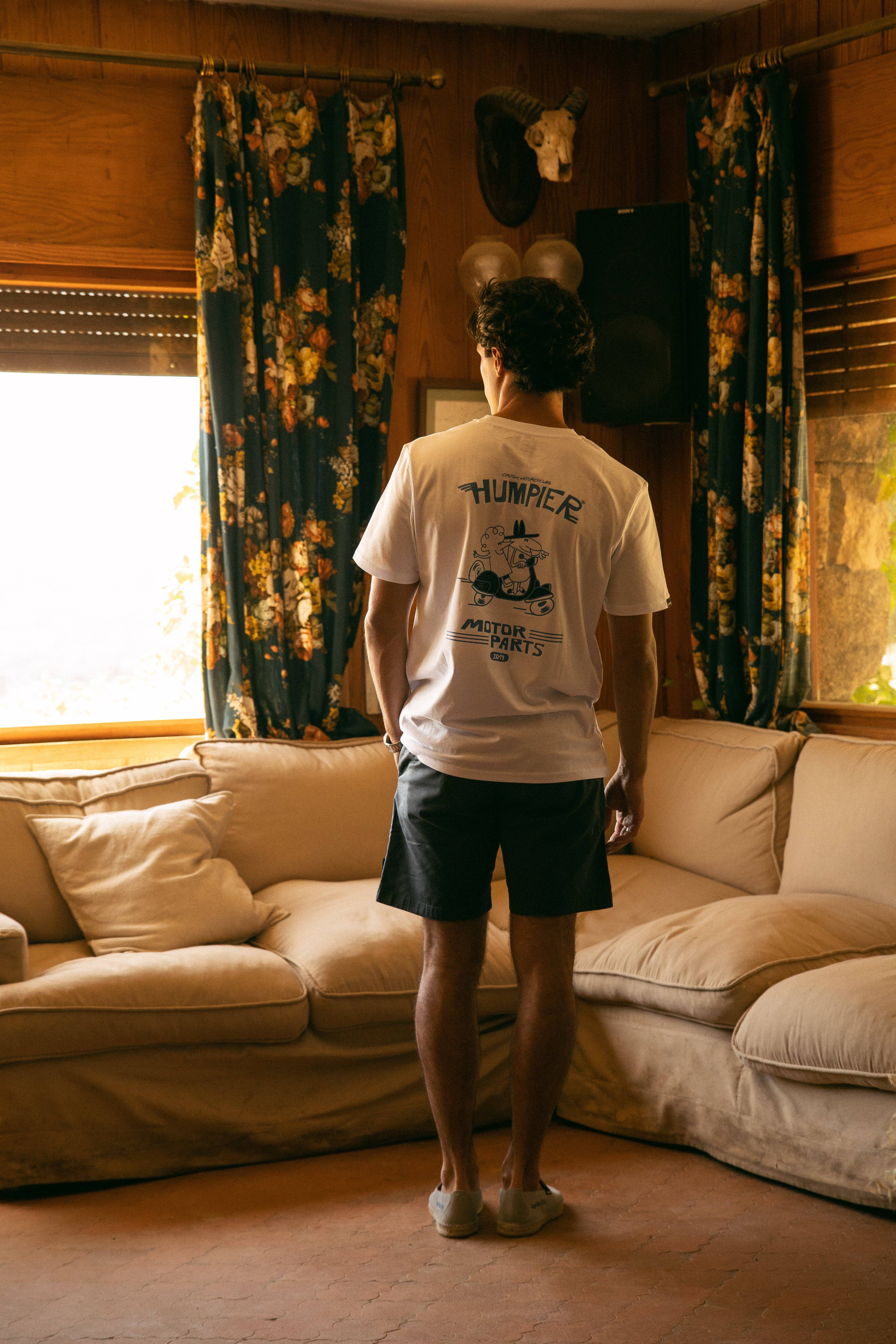 Humpier – wholesale Screen printed t-shirt – unisex – Vespas T-shirt2