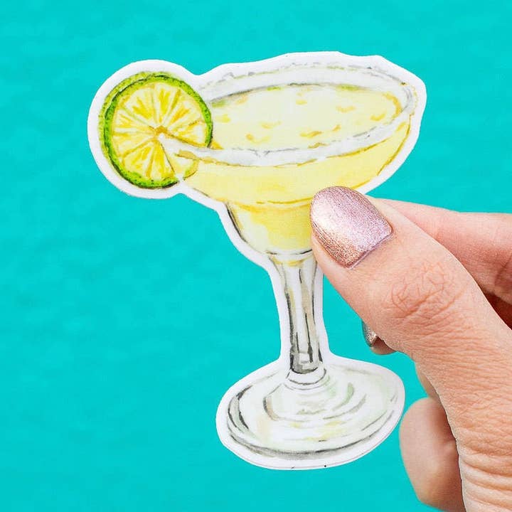 Margarita sticker voor wholesale door kathyphantastic