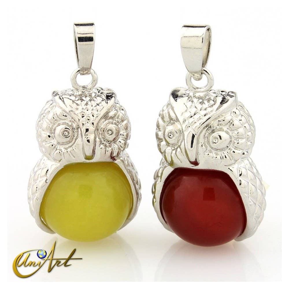 UniArt - Wholesale Individual Charm/Pendant - Owl Pendant2