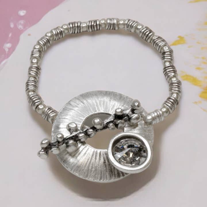 Item # 2519 - Pewter Bracelet for wholesale by The Ancient Bazaar Jewelry & Accessories