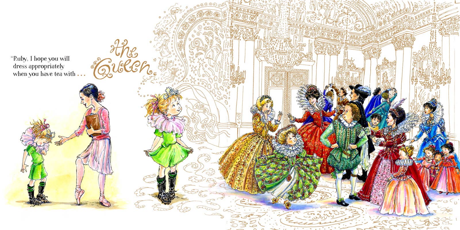 Simon & Schuster - Wholesale Preschool Book (3-5) - Tea for Ruby by Sarah Ferguson The Duches1