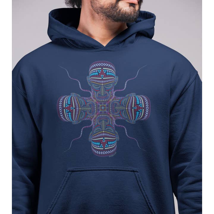 Chango Unisex-Hoodie — auf Bestellung gefertigt — verschiedene Farben wählbar für den Großhandel von symbolika