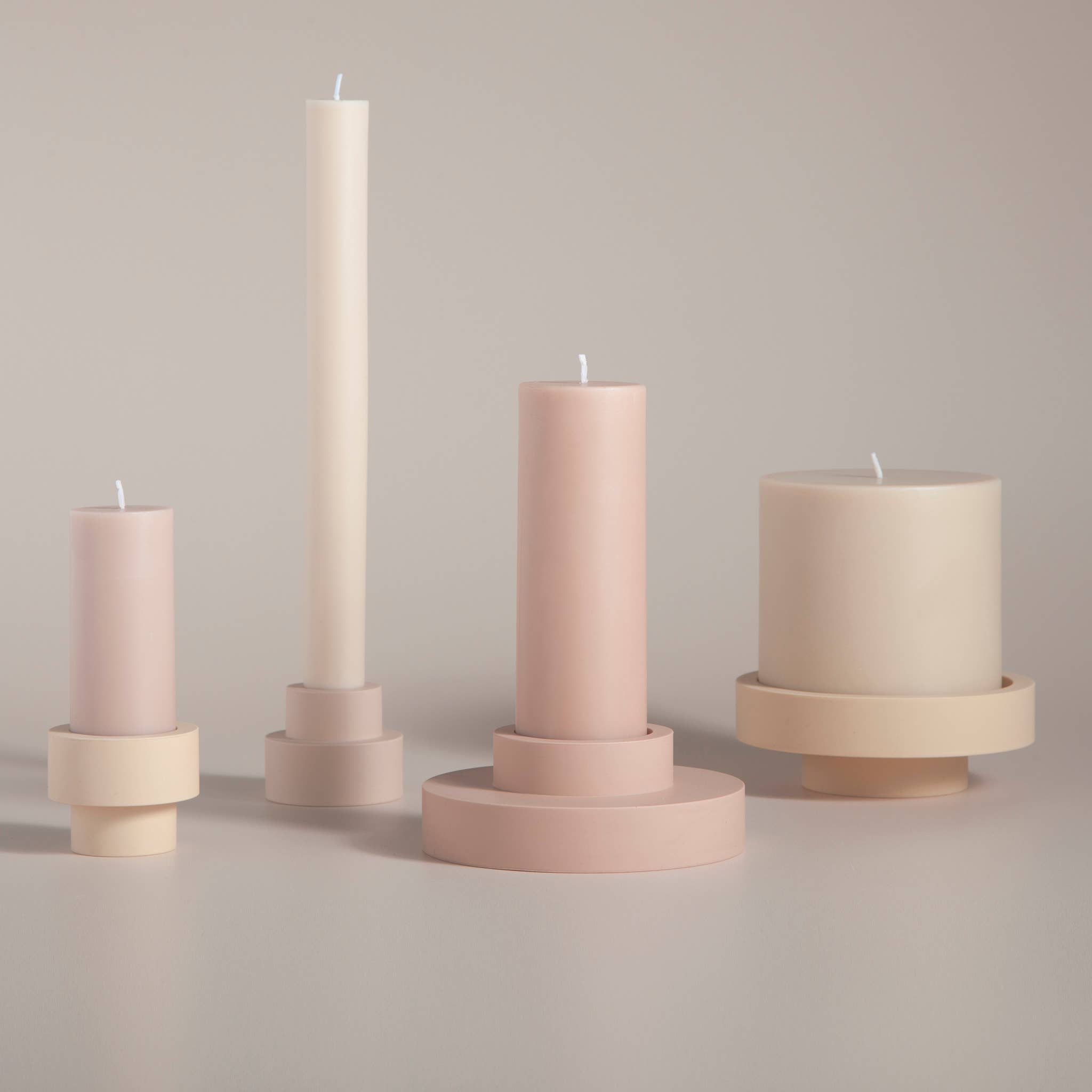 porter green | style + sustainability - Wholesale Tapered candle/candlestick - Wheat + Oat |Escc Dinner Candle| Soy-blend Unscented Candles4