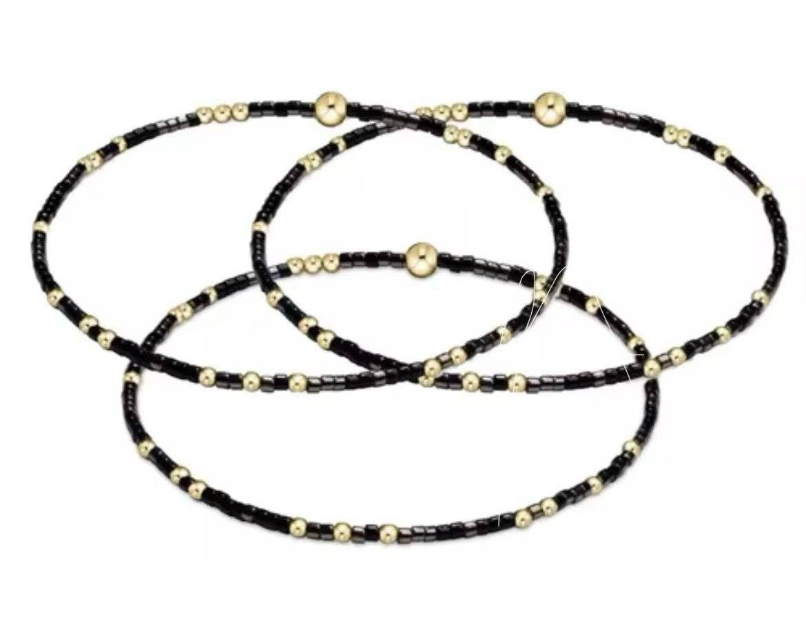 Curated By Suarez - Wholesale Beaded Bracelet - Classic Beaded Waterproof Non-Tarnish Bracelet0