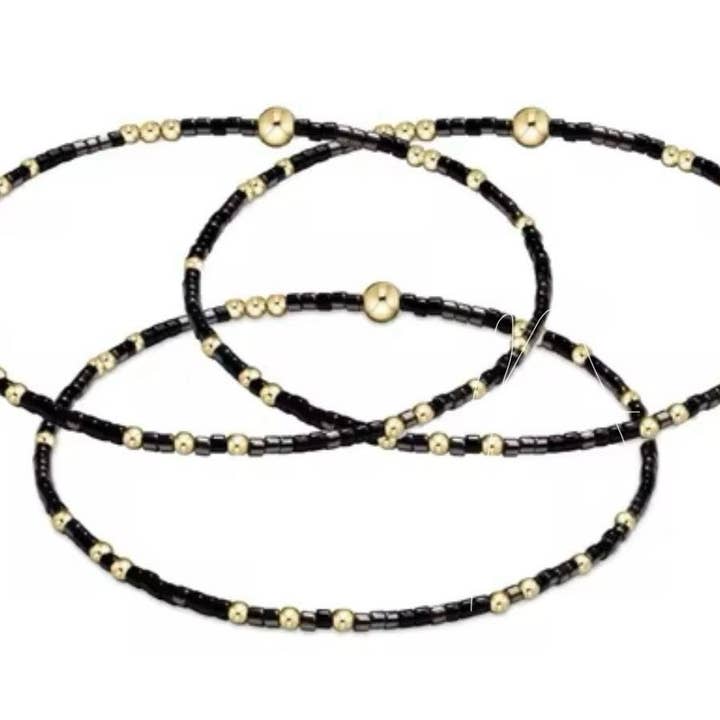 Curated By Suarez - Wholesale Beaded Bracelet - Classic Beaded Waterproof Non-Tarnish Bracelet