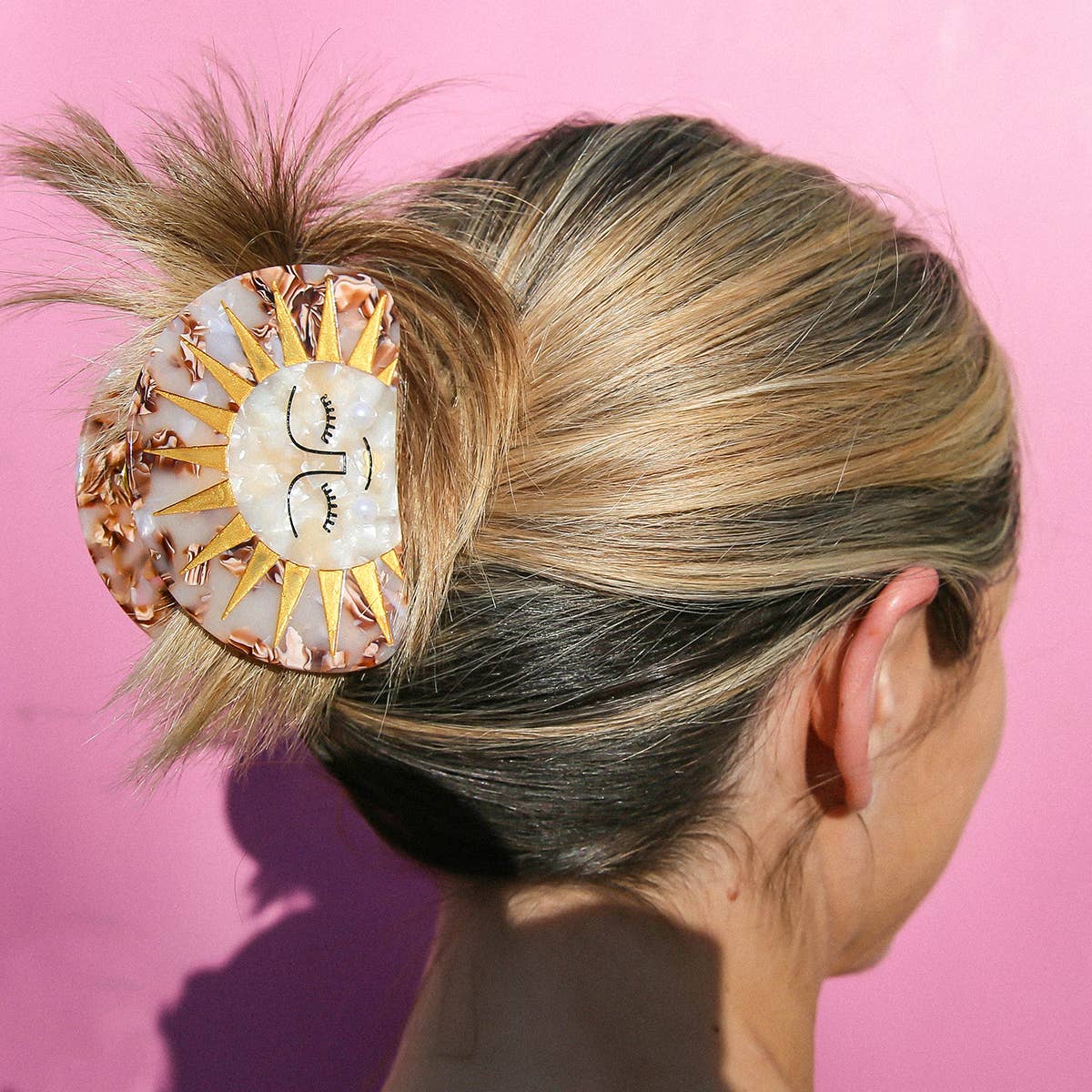 Kingston Jewellery - Wholesale Hair Clip - Women's - Golden Sun Claw2