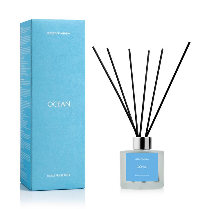 DIFFUSEUR DE ROSEAU OCÉAN 120 ML pour la vente par SCENTMEGA