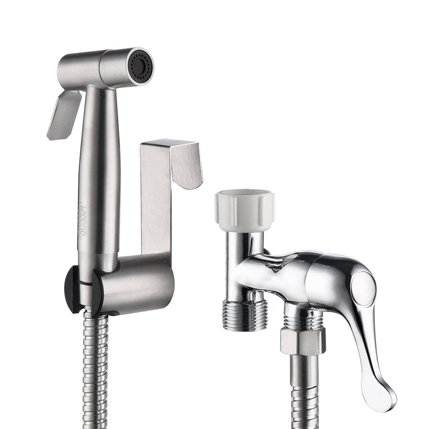 39F Inc. - Wholesale Toilet Paper Holder - Bidet Sprayer for Toilet, Handheld Cloth Diaper Sprayer0