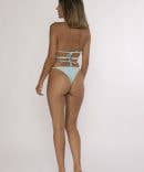 Attitude swimwear – Großhandel Bikini – Damen – Dreieck-Bikini mit Gürtelband, goldfarbenem Ring und Tanga-Slip2