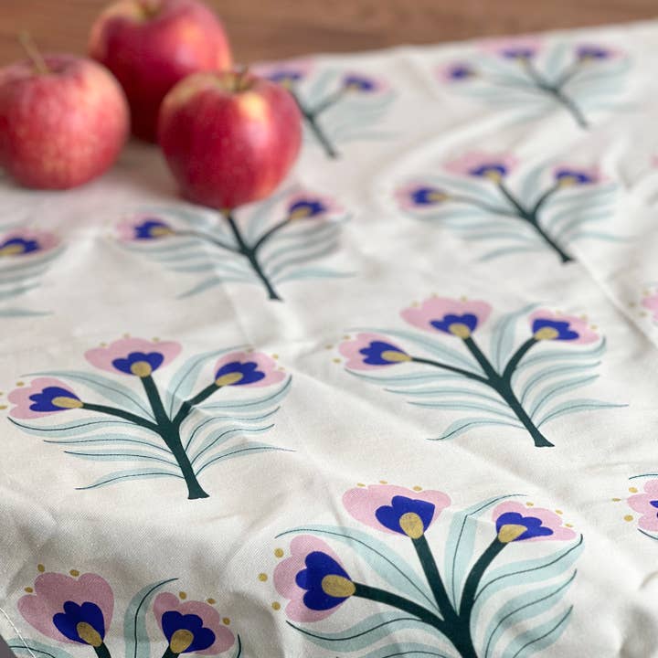 Cottage Garden Tea Towel #1 for wholesale by Mary O'Malley Art