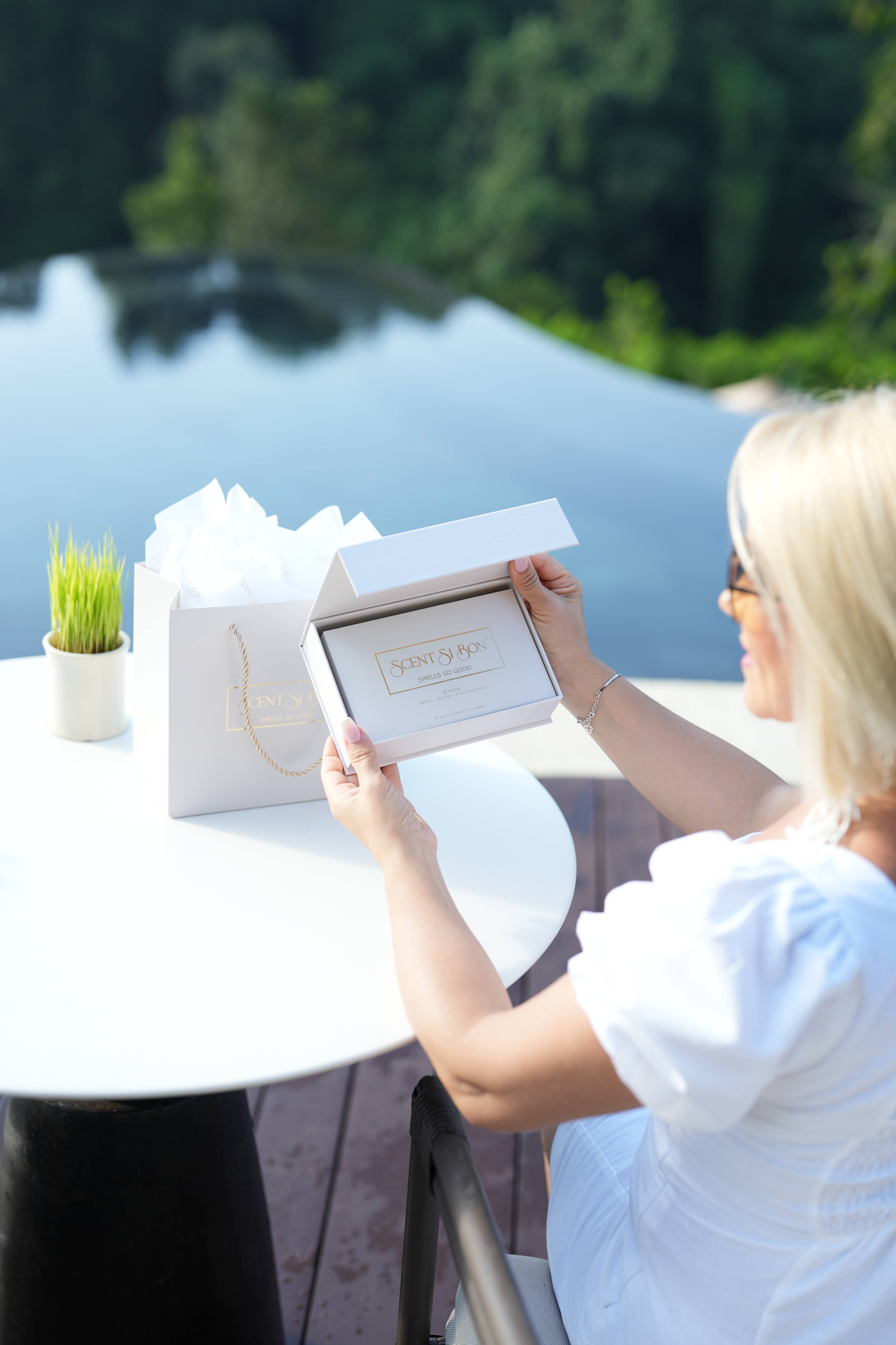 Scent Si Bon®️ - Wholesale Dryer Sheets - Scent Si Bon Le Beige Luxury Scented Dryer Sheets – 50 Count14