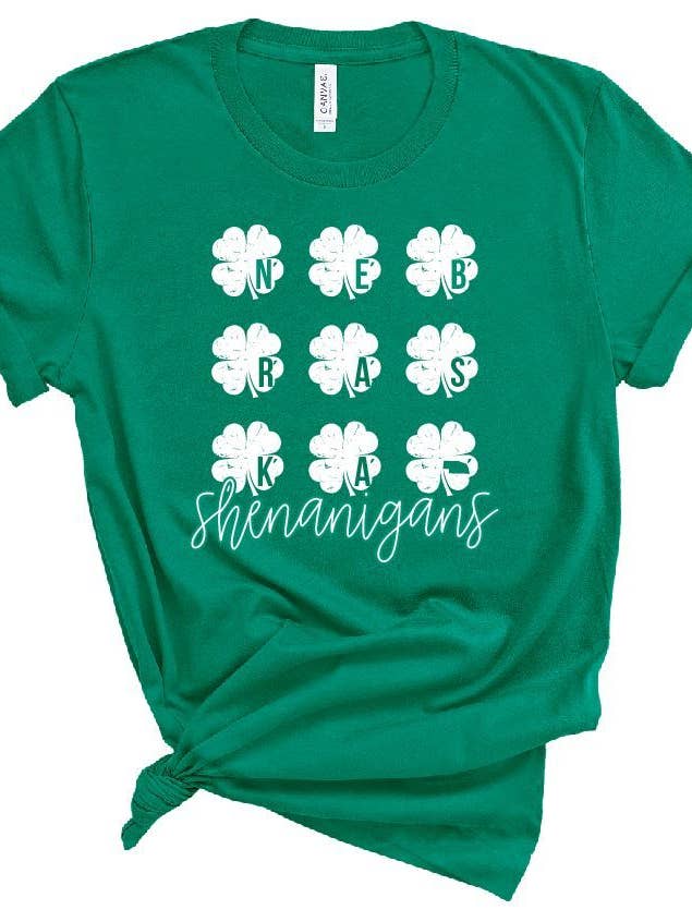 Nebraska Shenanigans for wholesale by Grit & Grace Wholesale Apparel