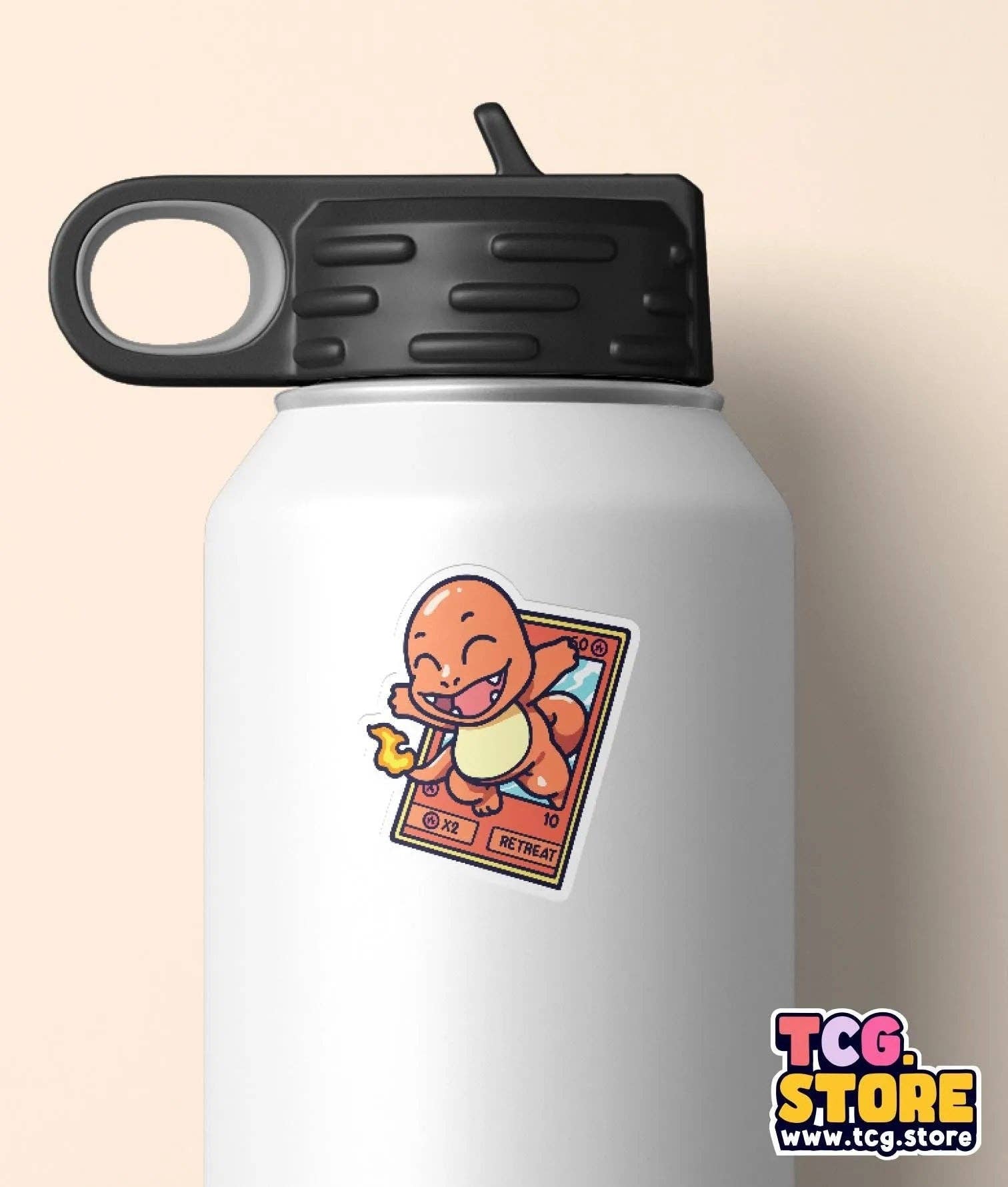 TCG.Store - TCGDOTSTORE - Wholesale Sticker - Charmander Pokémon Sticker3