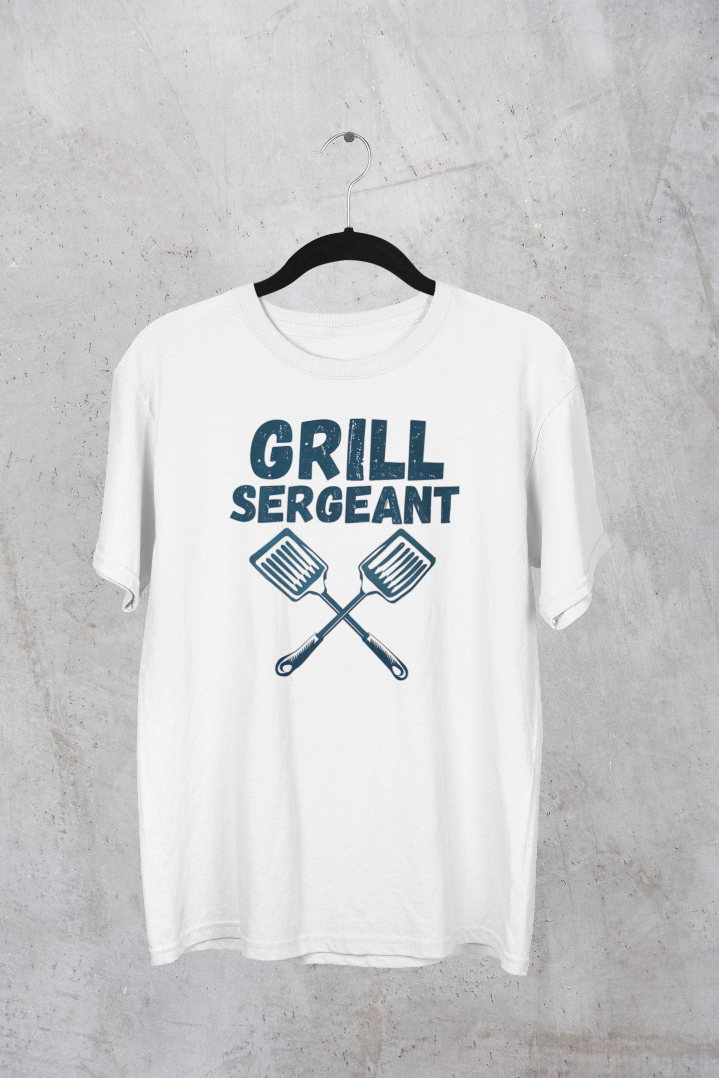 After Five Designs - Venta al por mayor Camiseta estampada - Hombre - Camiseta divertida de Día del Padre "Sargento de la Parrilla" para papás.0