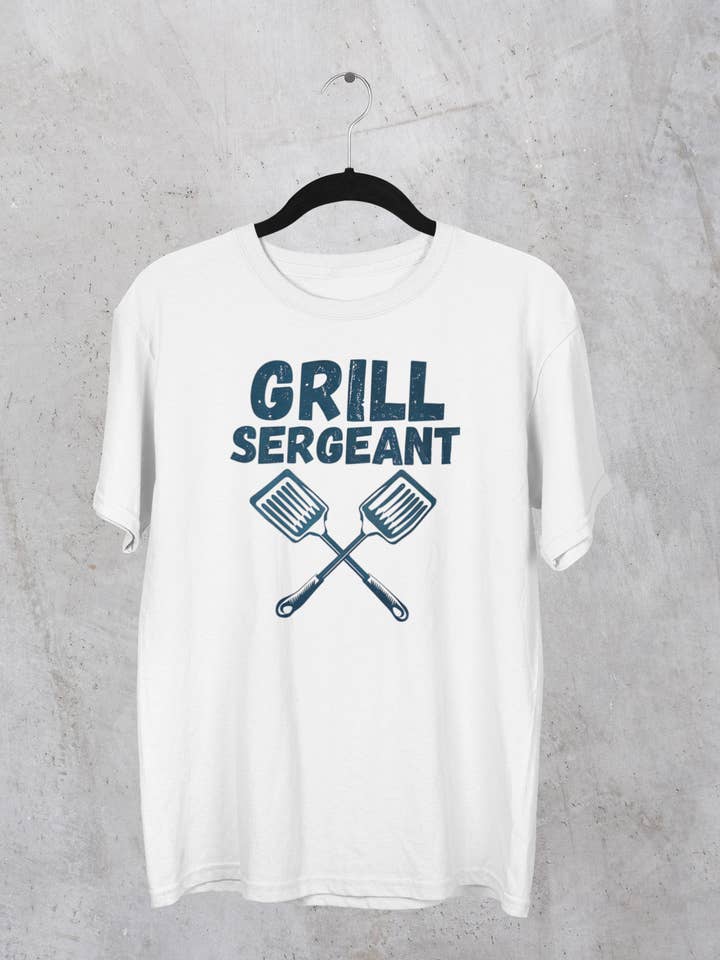 After Five Designs - Wholesale T-shirt met print - Heren - Grill Sergeant Grappige Vaderdag T-shirt Cadeaus voor Vaders