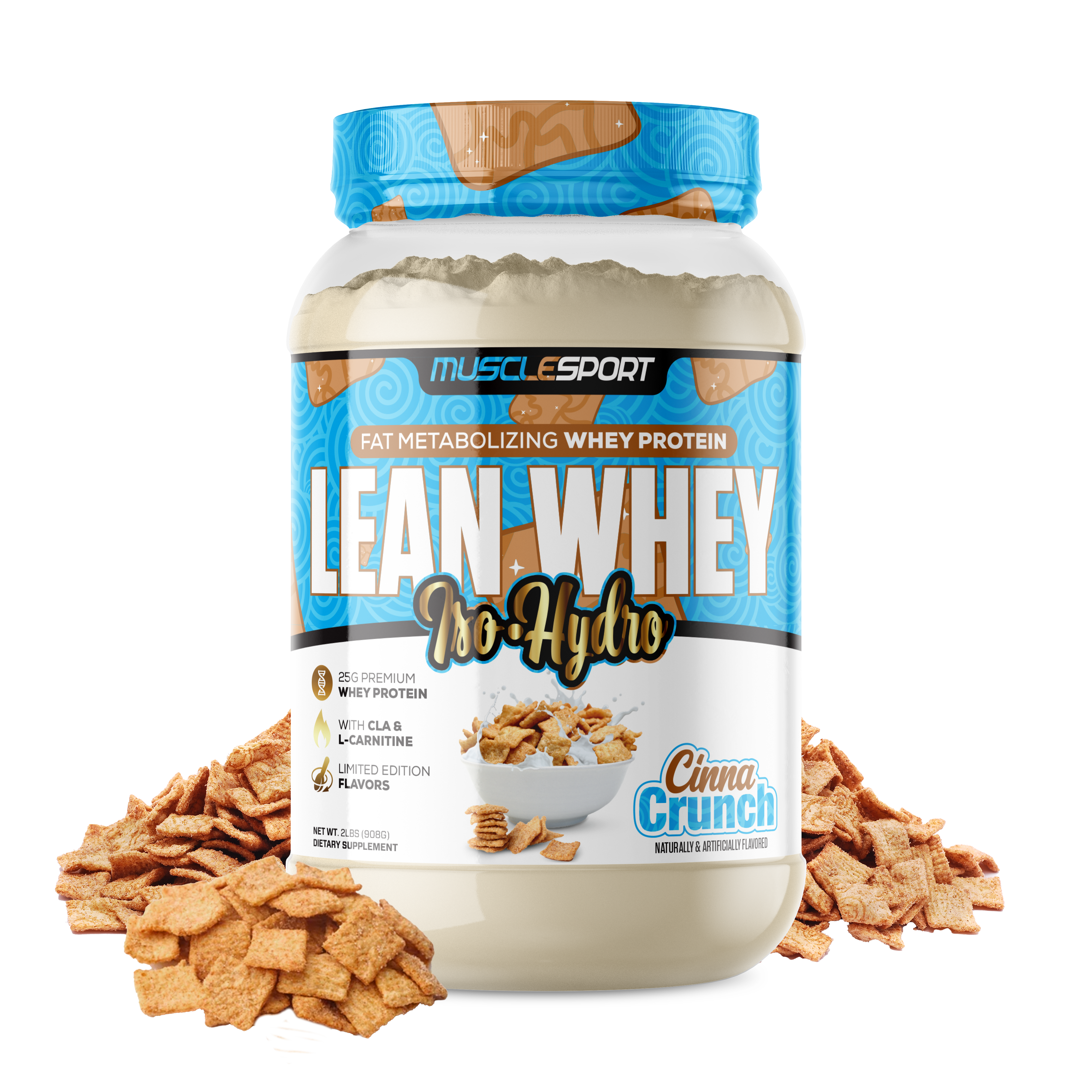 MuscleSport - Wholesale Protein/superfood powder - Lean Whey® Iso Hydro Gourmet Protein 2lb - Limited Edition82