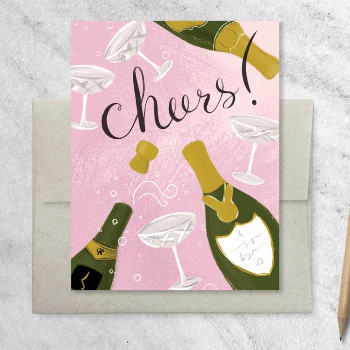 Toast au Champagne pour la vente par Favorite Story