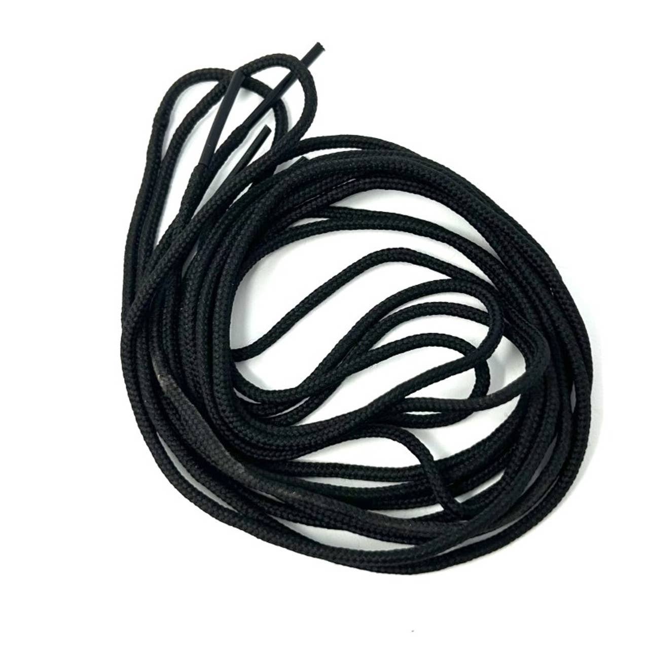 Dublin Gift Company - Wholesale Shoelaces - Unisex - Black Round Pump Laces - 16.5 cm0