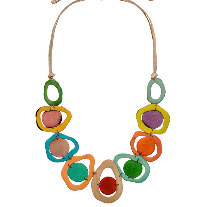 Hannah Necklace for wholesale by Organic Tagua Jewelry