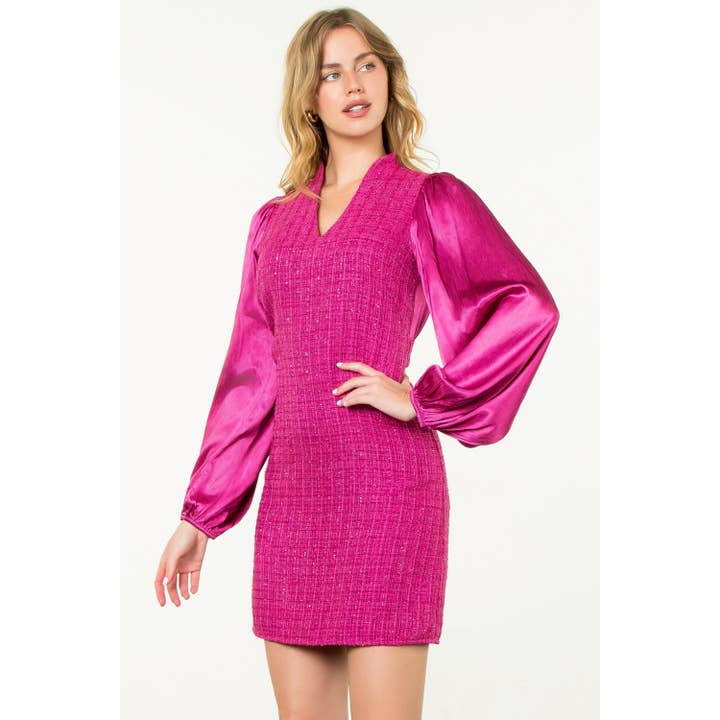 THML – Engroshandel Kjole - Dame – Blandede tweedkjole19