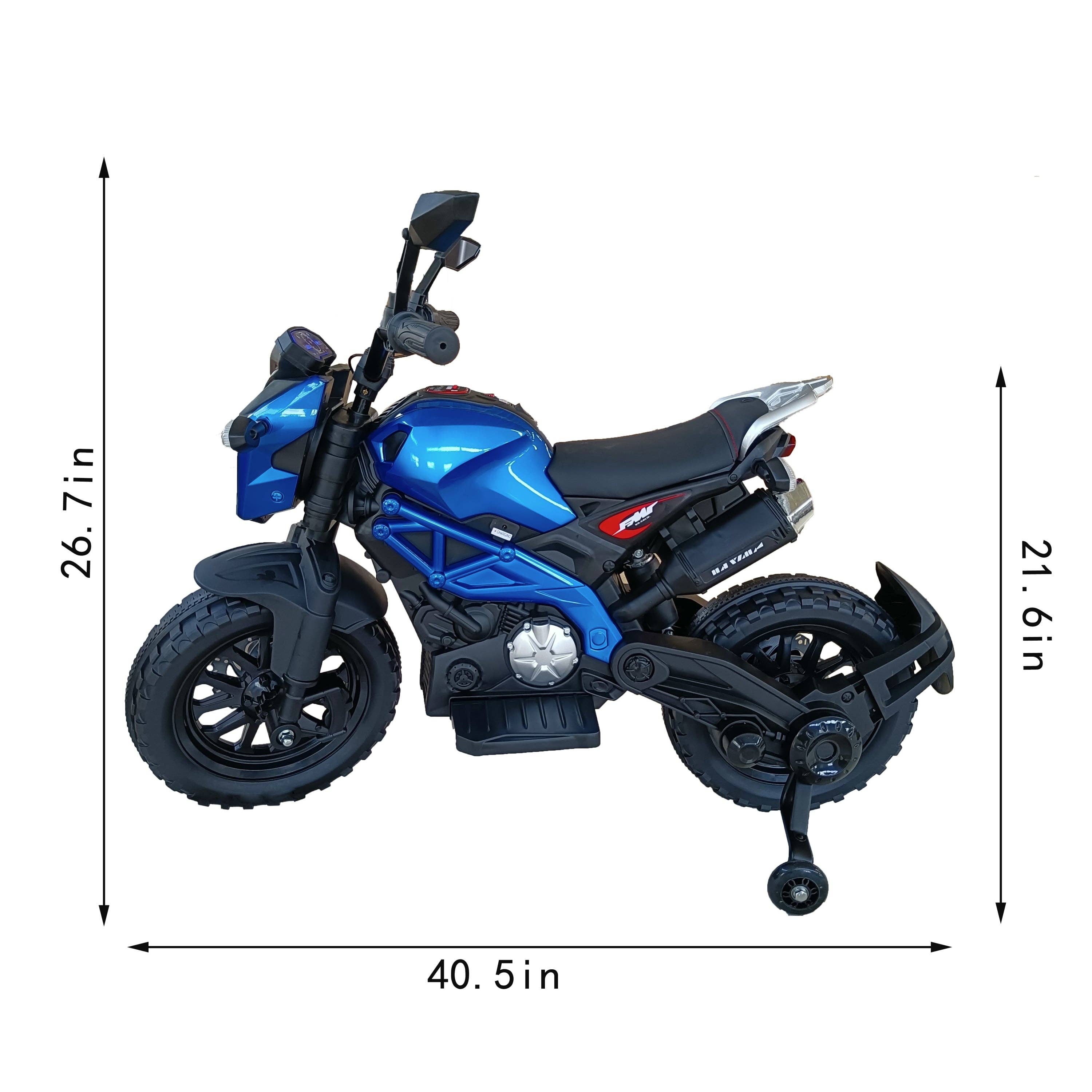 39F Inc. - Wholesale Bike/Scooter - Kids - 12V Electric Kids Motorcycle with Brake & Wheels1
